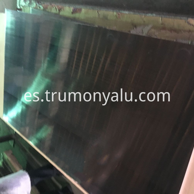 plato de aluminio aluminum plate